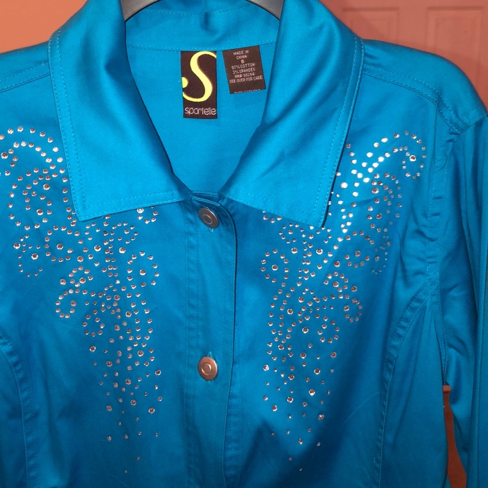 Cute Rhinestone Jacket - Picture 2 of 3